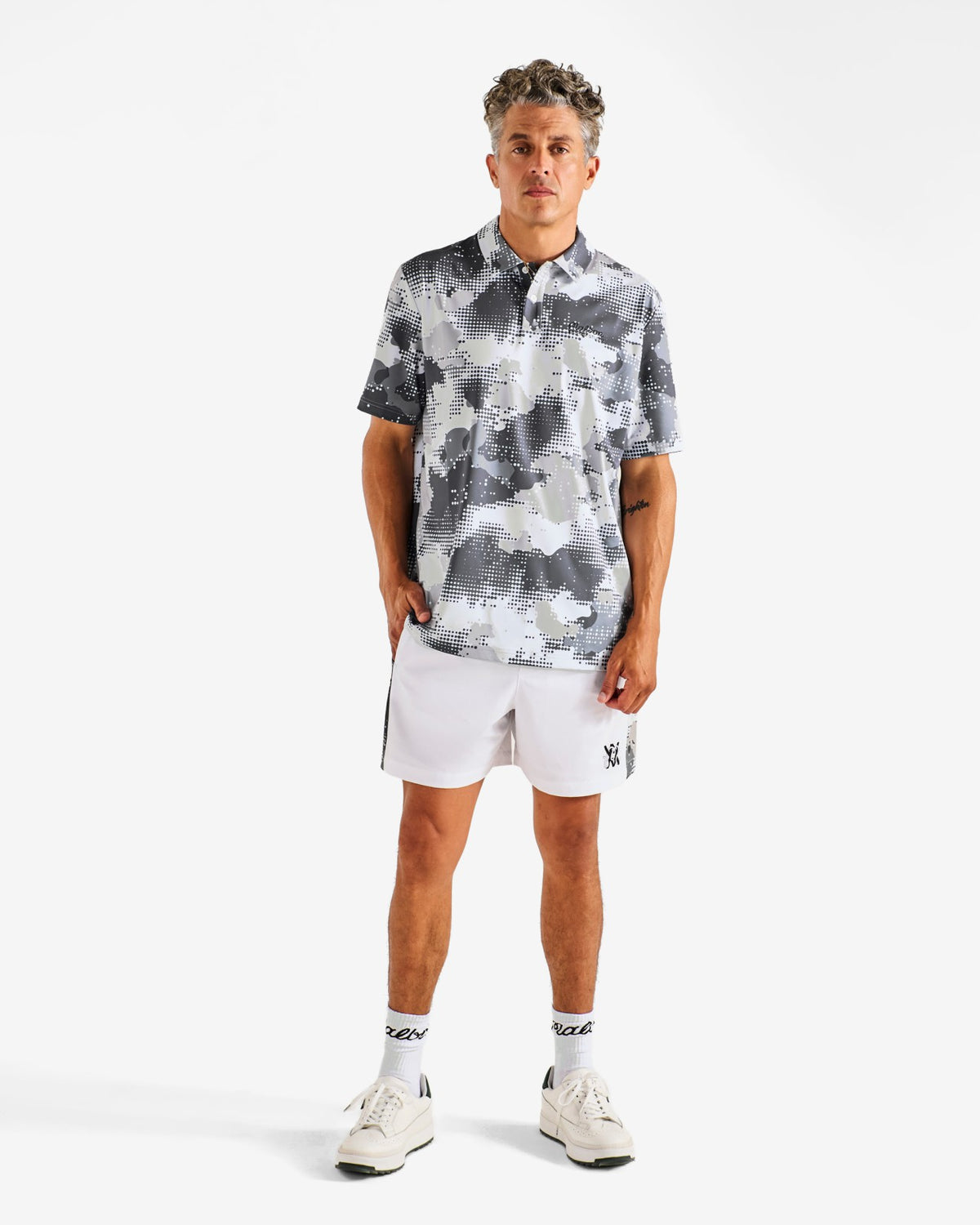 Malbon Arsham Stealth Short - White