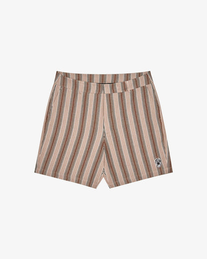 Malbon Grateful Dead Ripley Blanket Short - Brown
