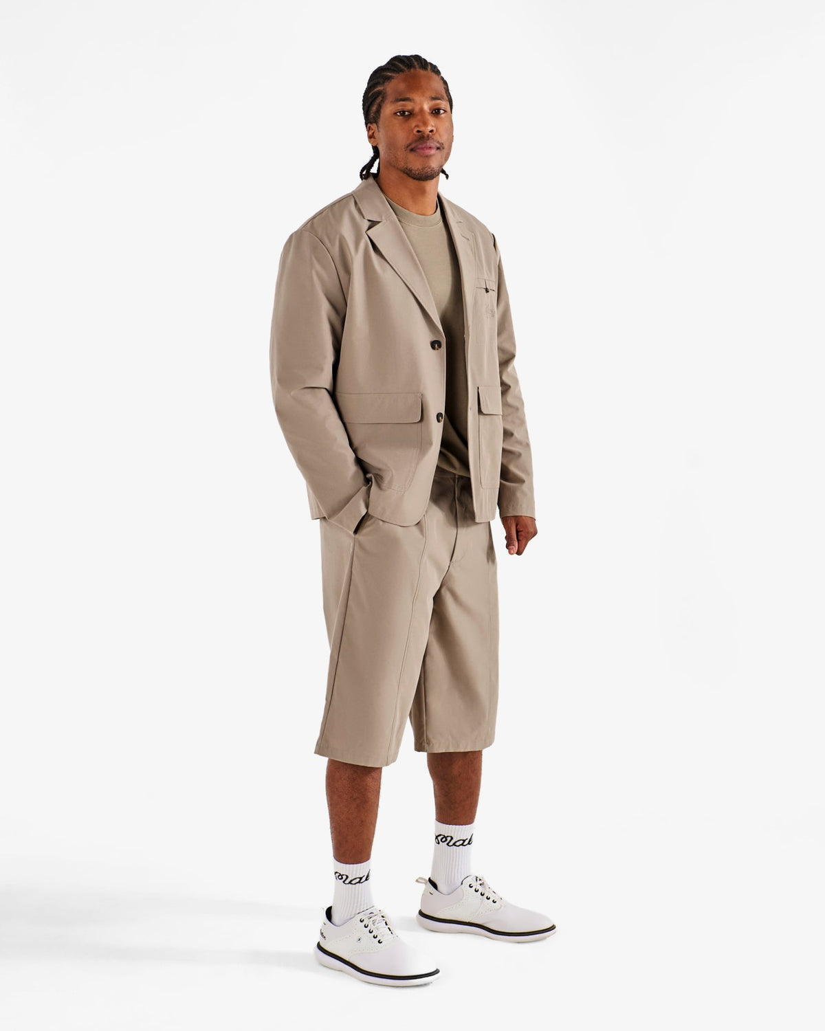 Malbon Anton Short - Taupe