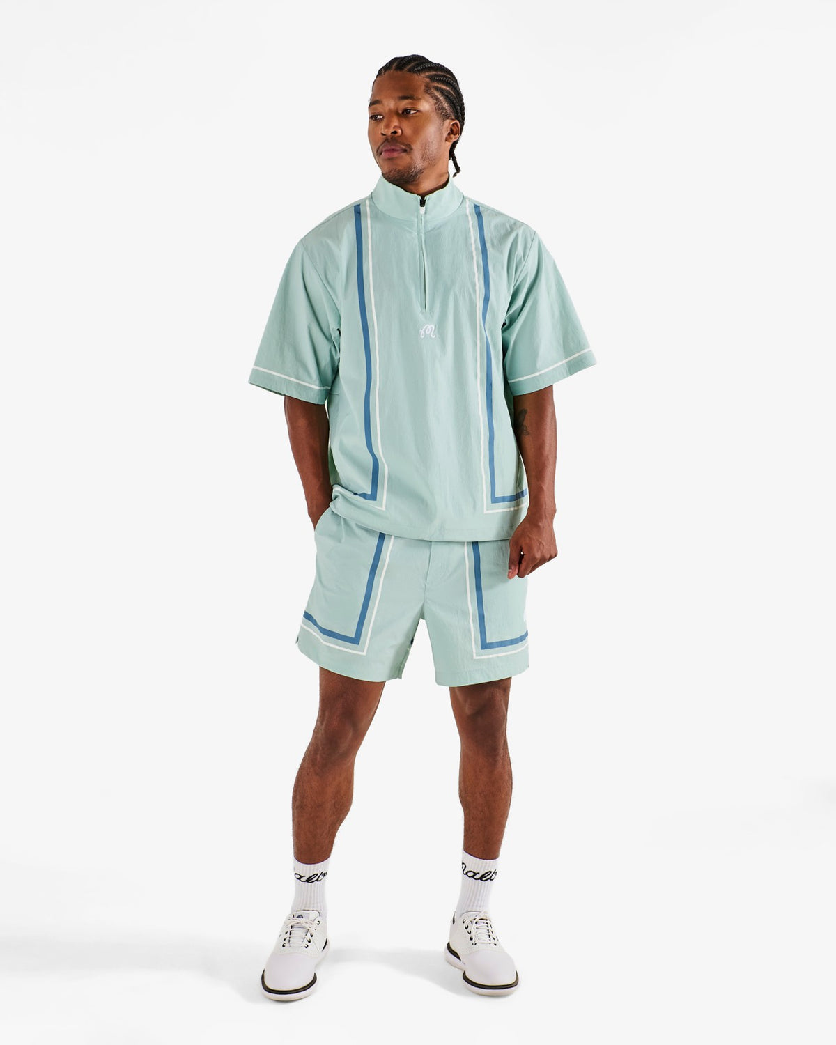 Malbon Scooter Playa Short - Surf Spray