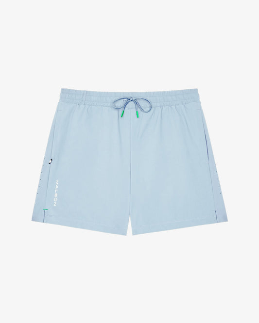 Malbon Performance Poly Tech Short - Subdued Blue