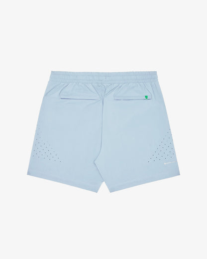Malbon Performance Poly Tech Short - Subdued Blue
