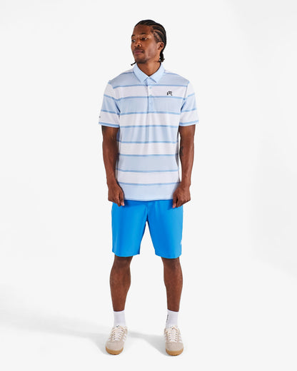 Malbon Adidas Mens Ultimate 365 Golf Short - Lucid Ray Blue