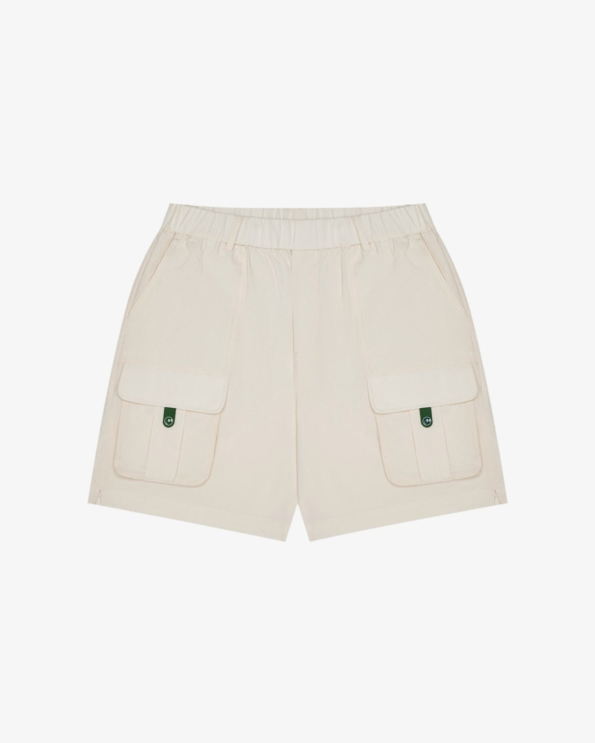 Malbon Bass Club Seersucker Windshort - Ivory