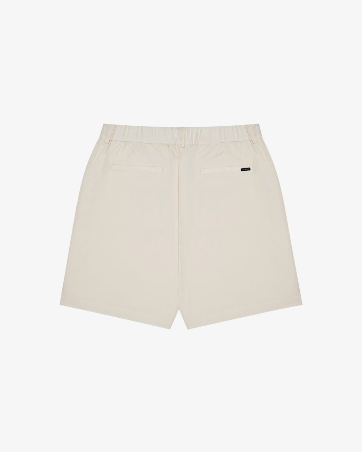 Malbon Bass Club Seersucker Windshort - Ivory