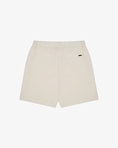 Malbon Bass Club Seersucker Windshort - Ivory