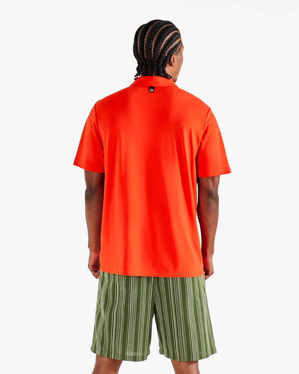 Malbon Arena Short - Chive Stripe