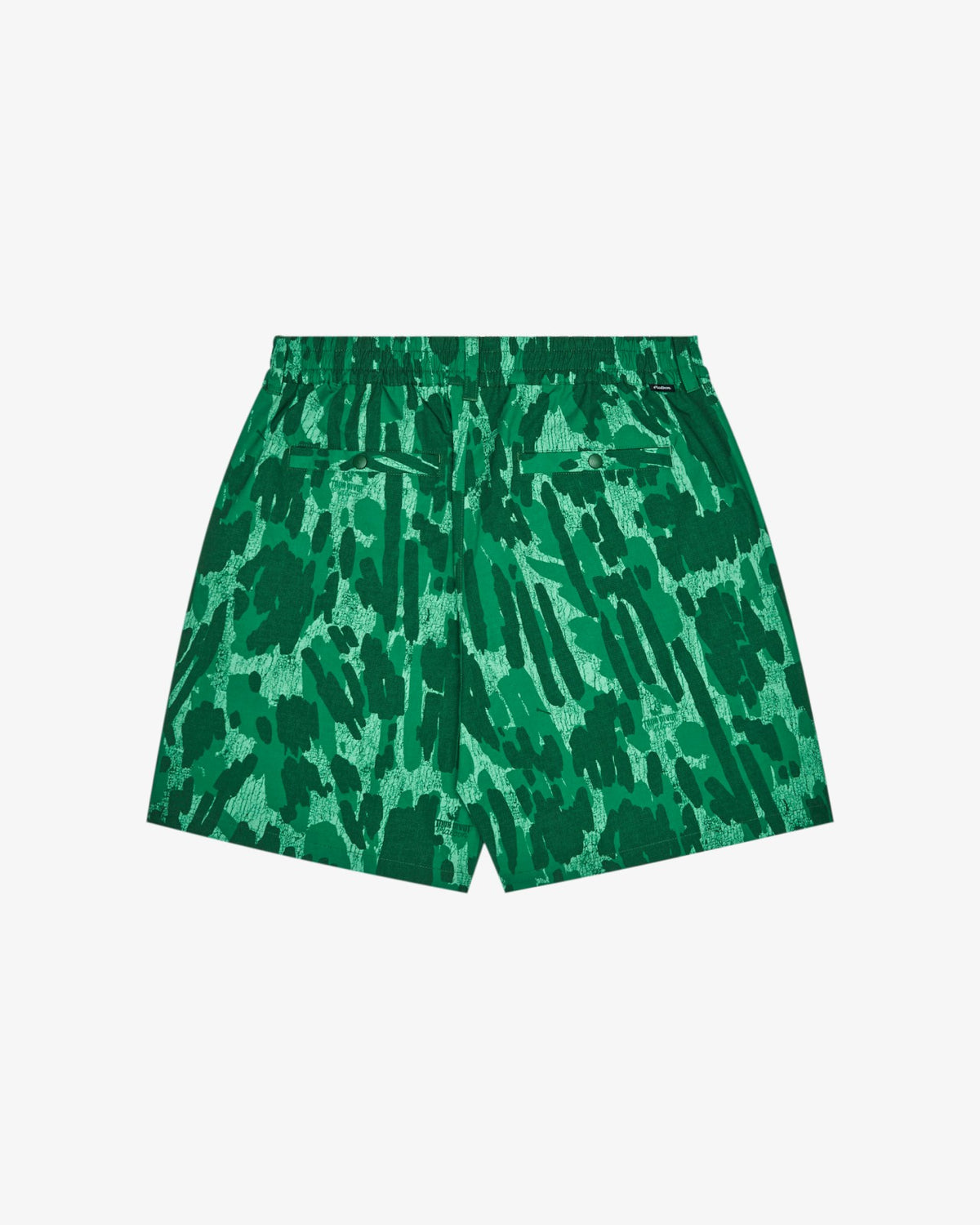 Malbon Mesh Basket Pocket Short - Divot Camo Jungle