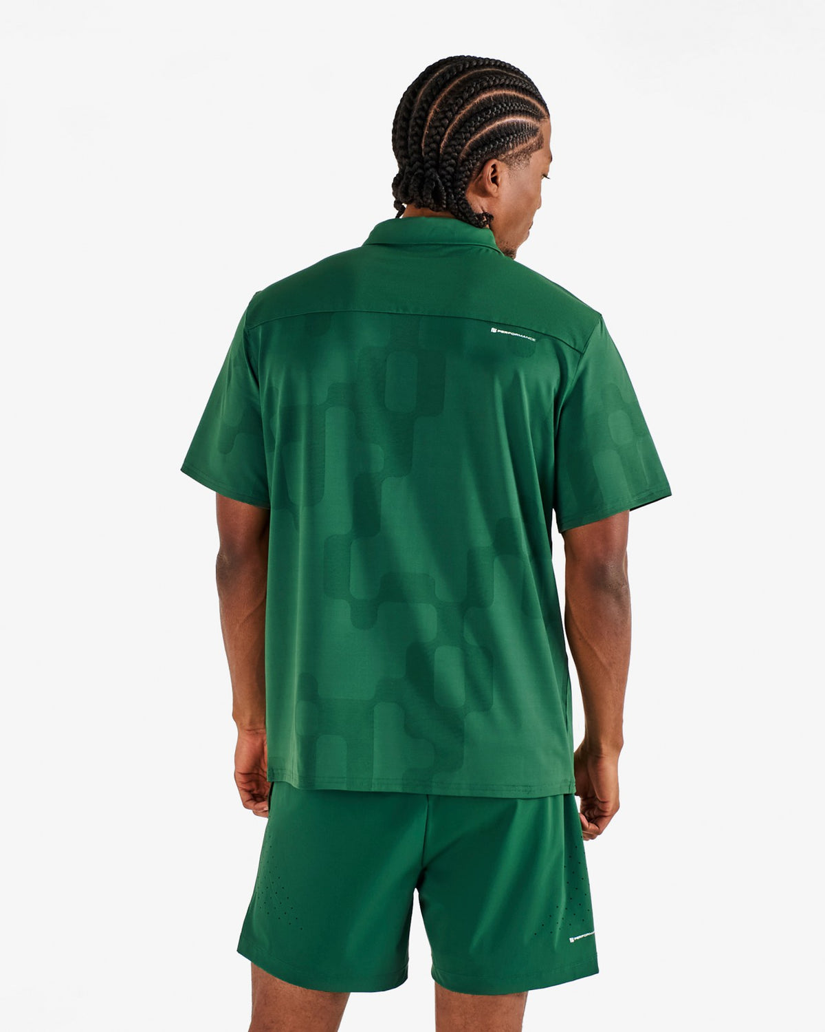 Malbon Performance Poly Tech Short - Eden