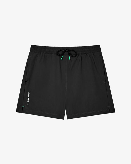Malbon Performance Poly Tech Short - Black