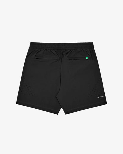 Malbon Performance Poly Tech Short - Black