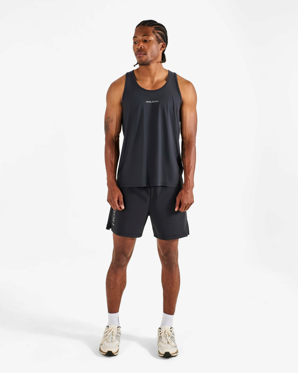 Malbon Mrc Tech Short - Jet Black