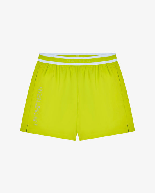 Malbon Mrc Tech Short - Green Acid