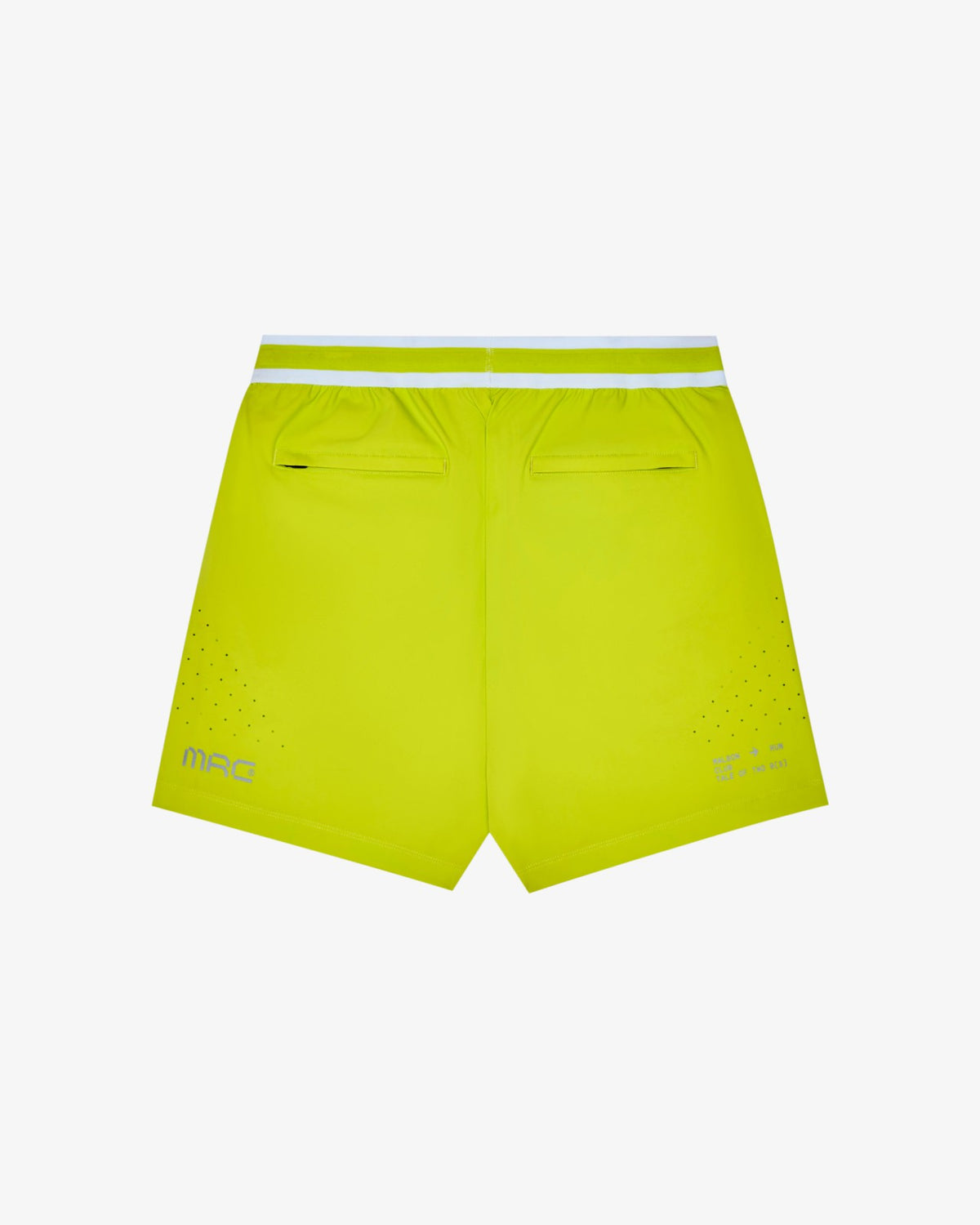 Malbon Mrc Tech Short - Green Acid