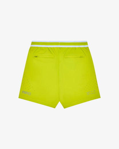 Malbon Mrc Tech Short - Green Acid