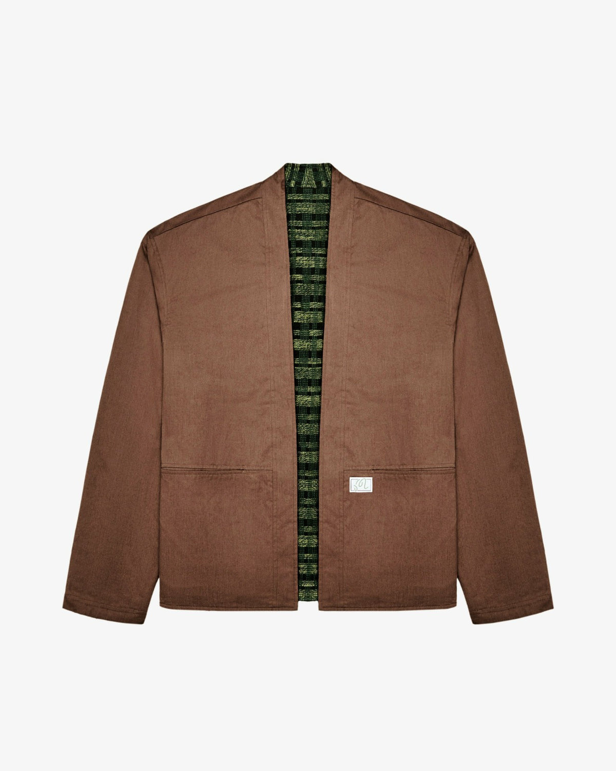 Malbon Grounds Reversible Jacket - Brown