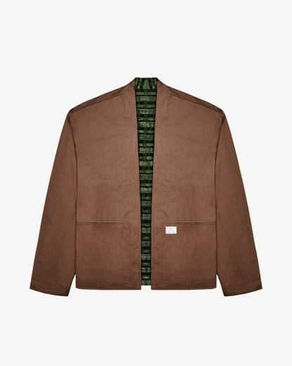 Malbon Grounds Reversible Jacket - Brown