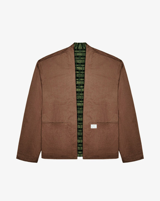 Malbon Grounds Reversible Jacket - Brown