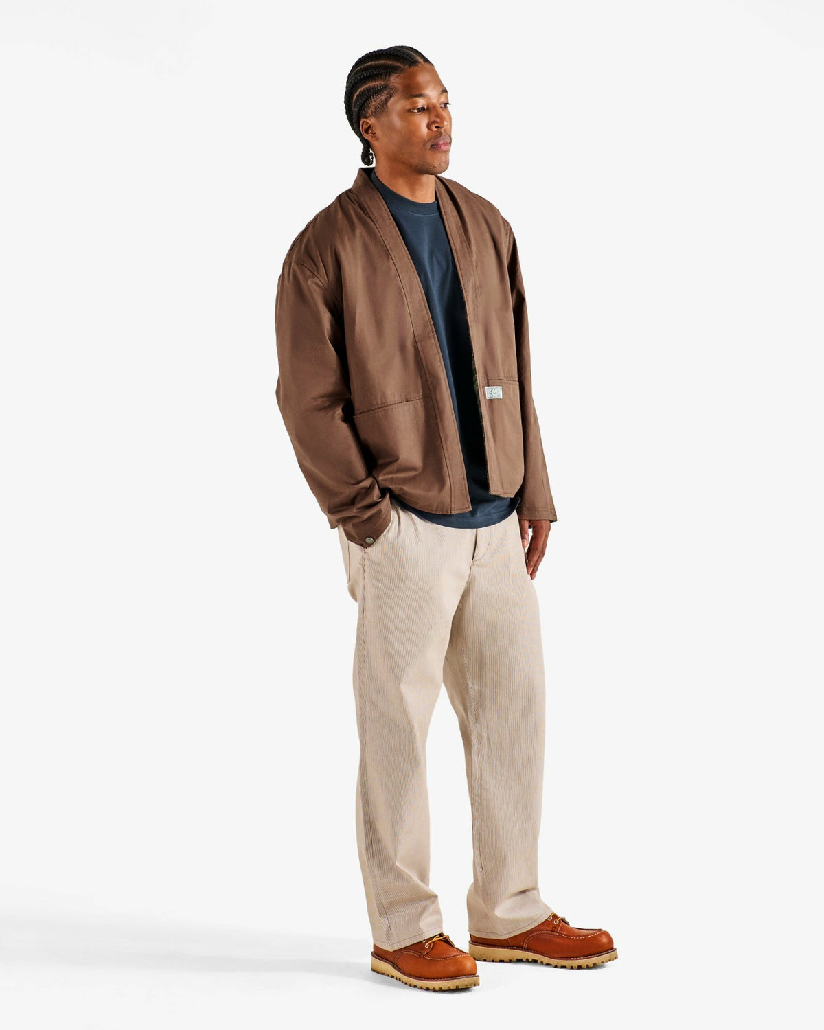 Malbon Grounds Reversible Jacket - Brown