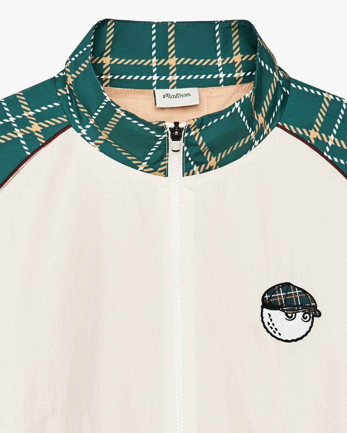 Malbon Bushmills Track Jacket - Off White