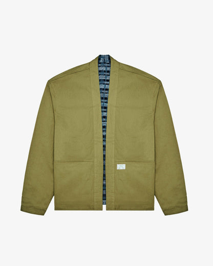 Malbon Grounds Reversible Jacket - Military Green