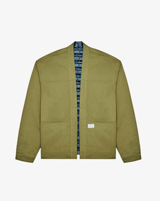 Malbon Grounds Reversible Jacket - Military Green