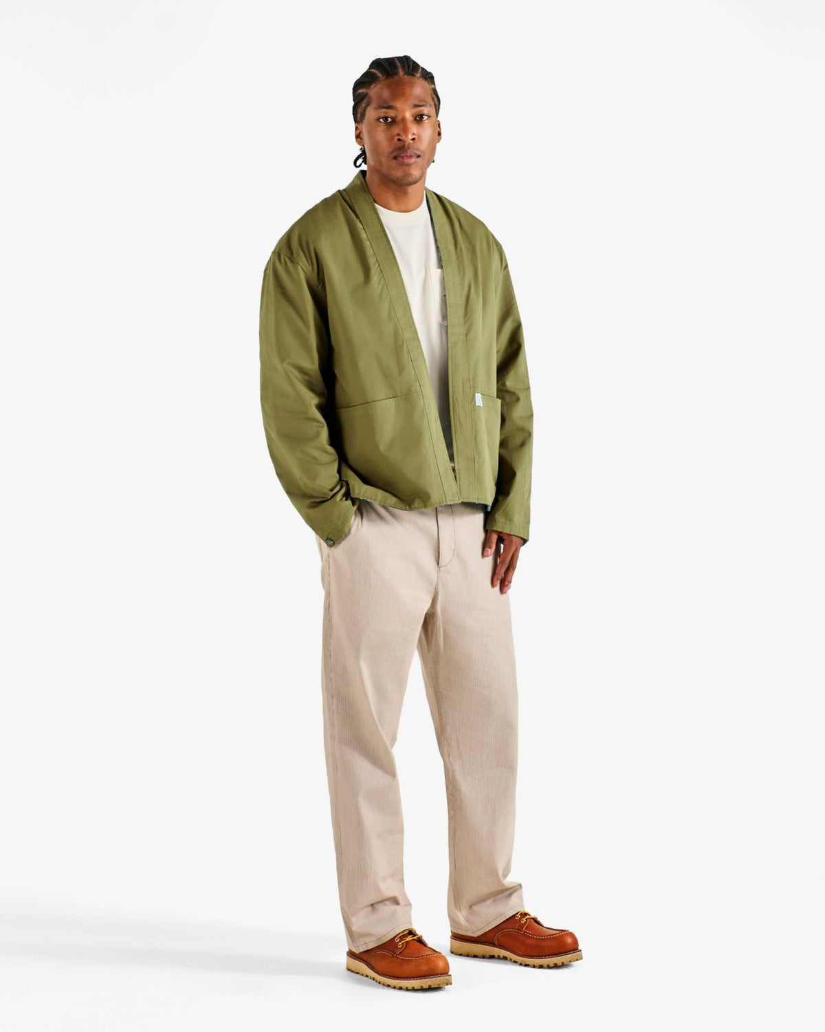 Malbon Grounds Reversible Jacket - Military Green