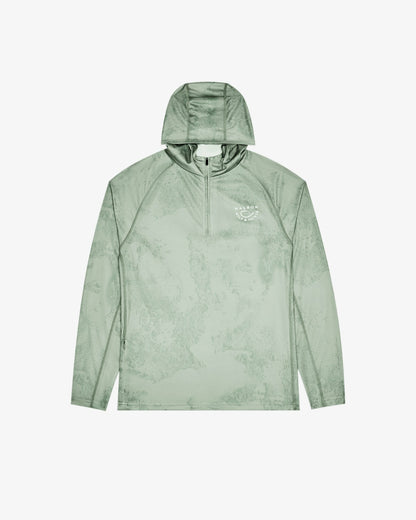 Malbon Golf And Tackle Sunshirt - Steel Ripple