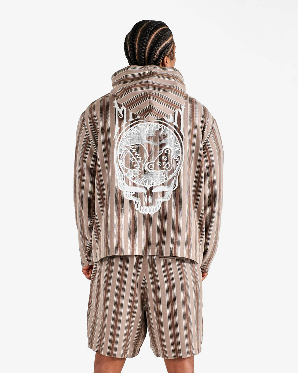 Malbon Grateful Dead Blanket Jacket - Brown