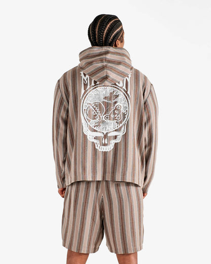 Malbon Grateful Dead Blanket Jacket - Brown