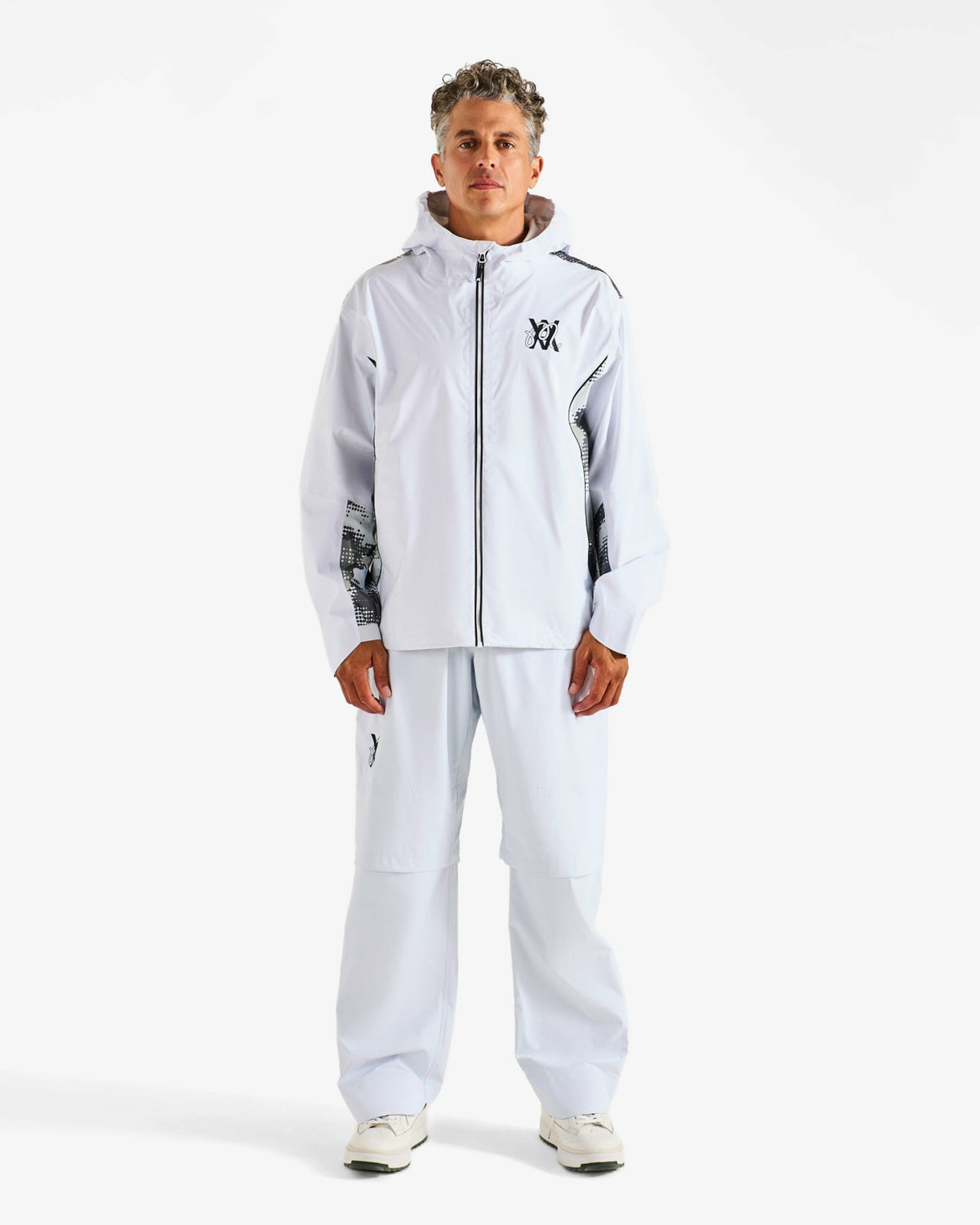 Malbon Arsham Cloudburst Rain Jacket - White