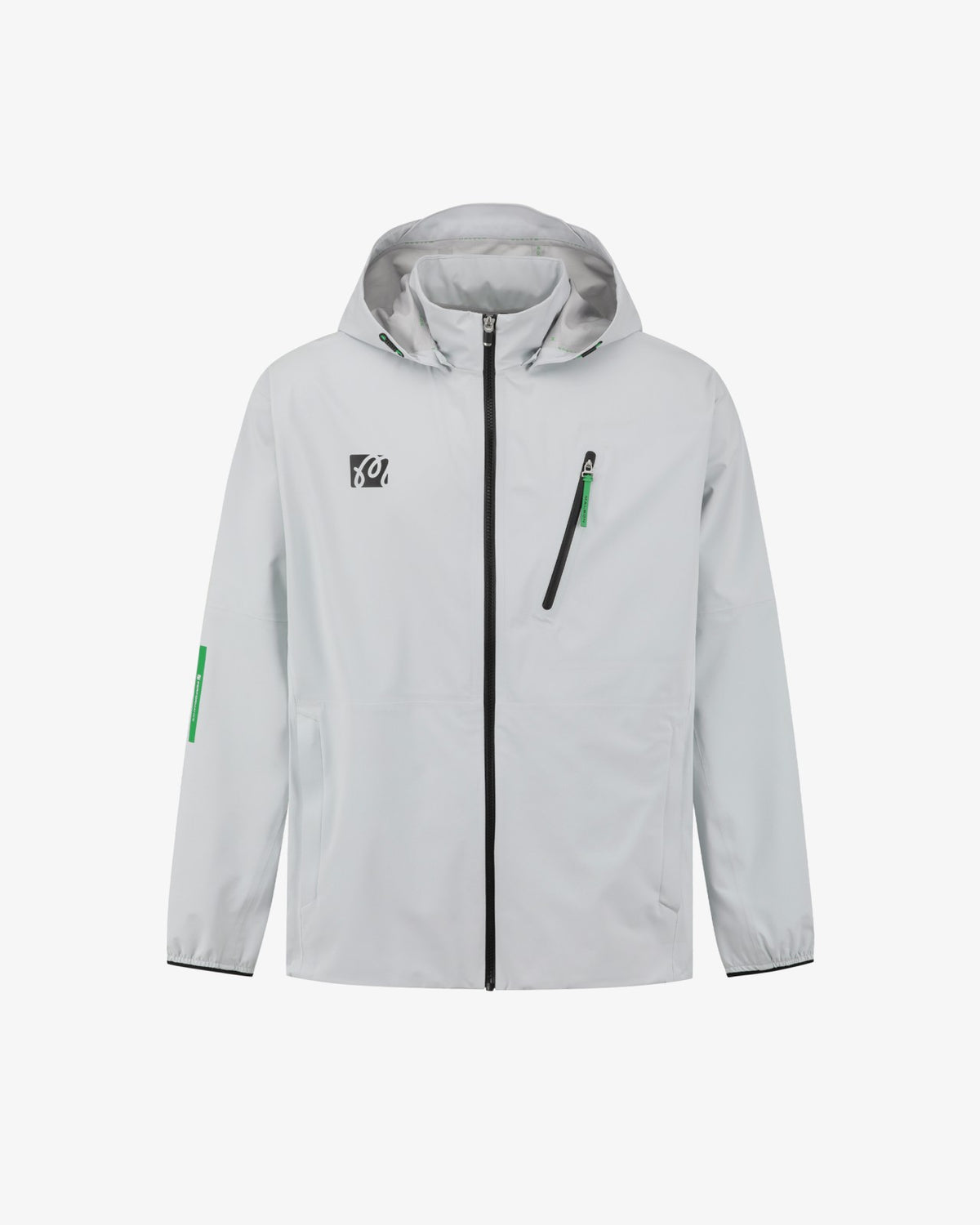 Malbon Studio Seoul 3-Layer Tech Mens Jacket - Light Grey