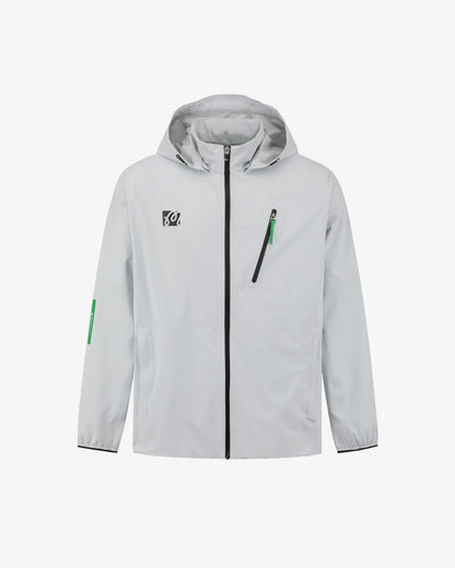 Malbon Studio Seoul 3-Layer Tech Mens Jacket - Light Grey