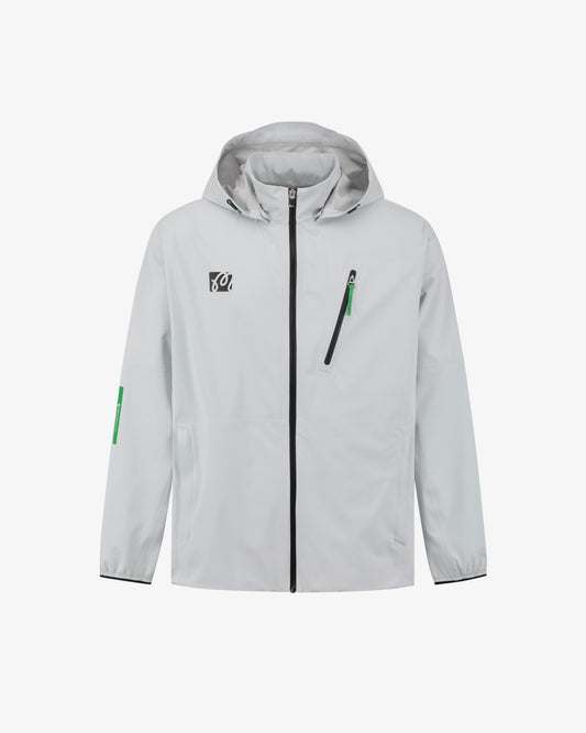Malbon Studio Seoul 3-Layer Tech Mens Jacket - Light Grey