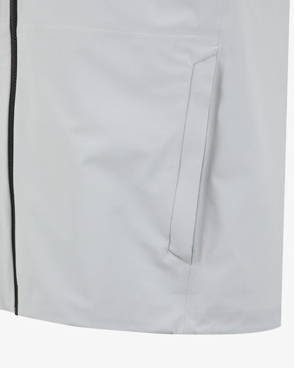 Malbon Studio Seoul 3-Layer Tech Mens Jacket - Light Grey