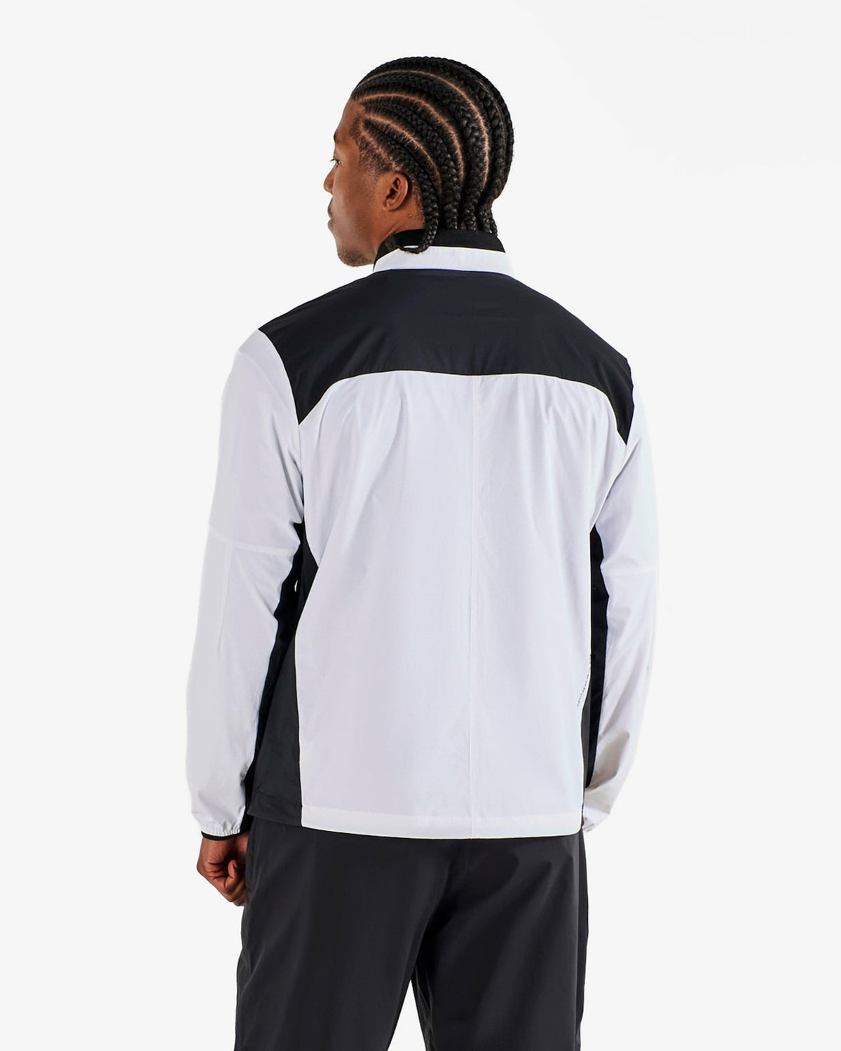 Malbon Studio Seoul Nylon Full Zip Jacket - White
