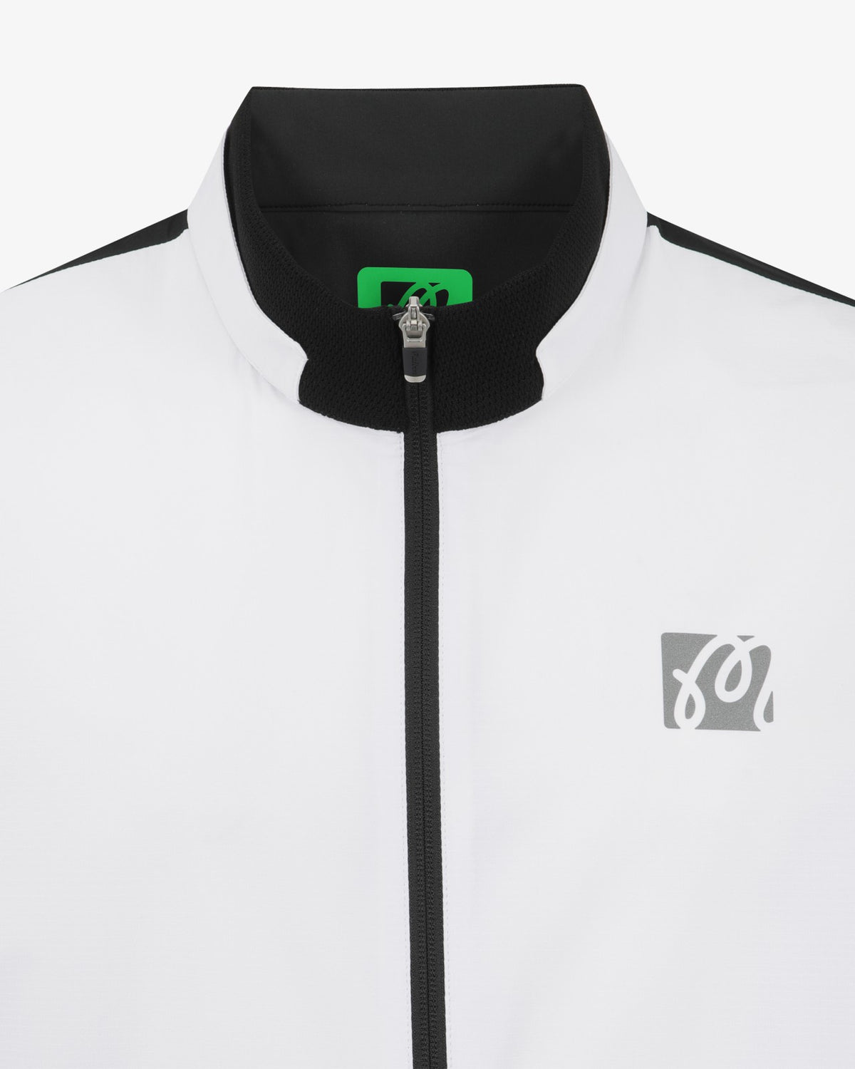 Malbon Studio Seoul Nylon Full Zip Jacket - White