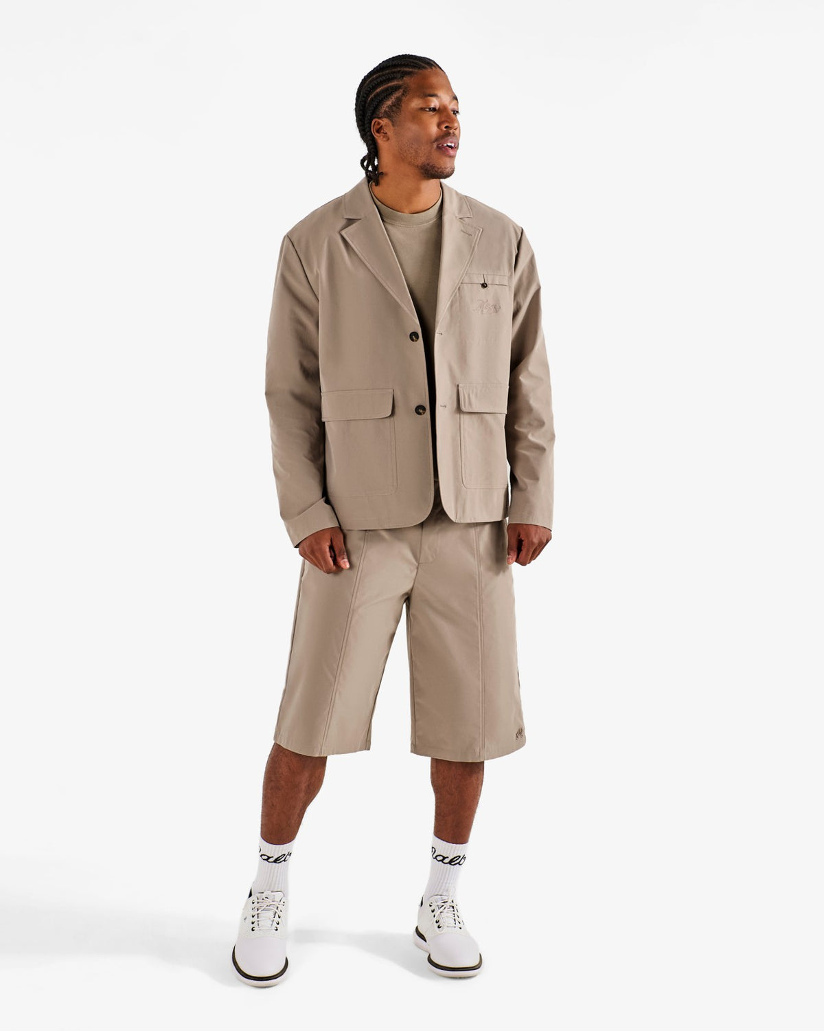 Malbon Anton Blazer - Taupe