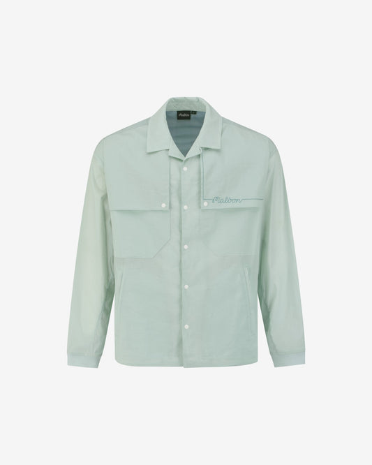 Malbon Studio Seoul Mesh Ventilation Collar Jacket - Pastel Blue