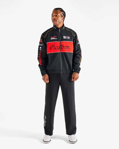 Malbon Gridlock Racing Jacket - Black