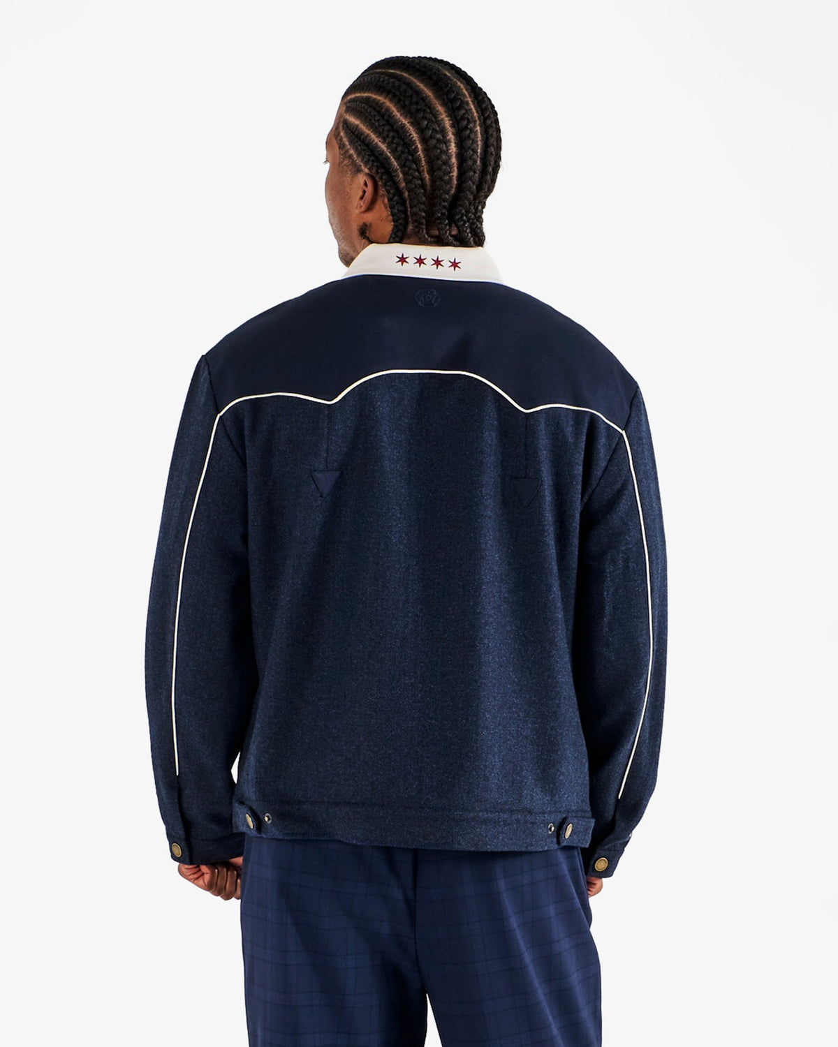 Malbon Bettinardi Western Jacket - Maritime Blue