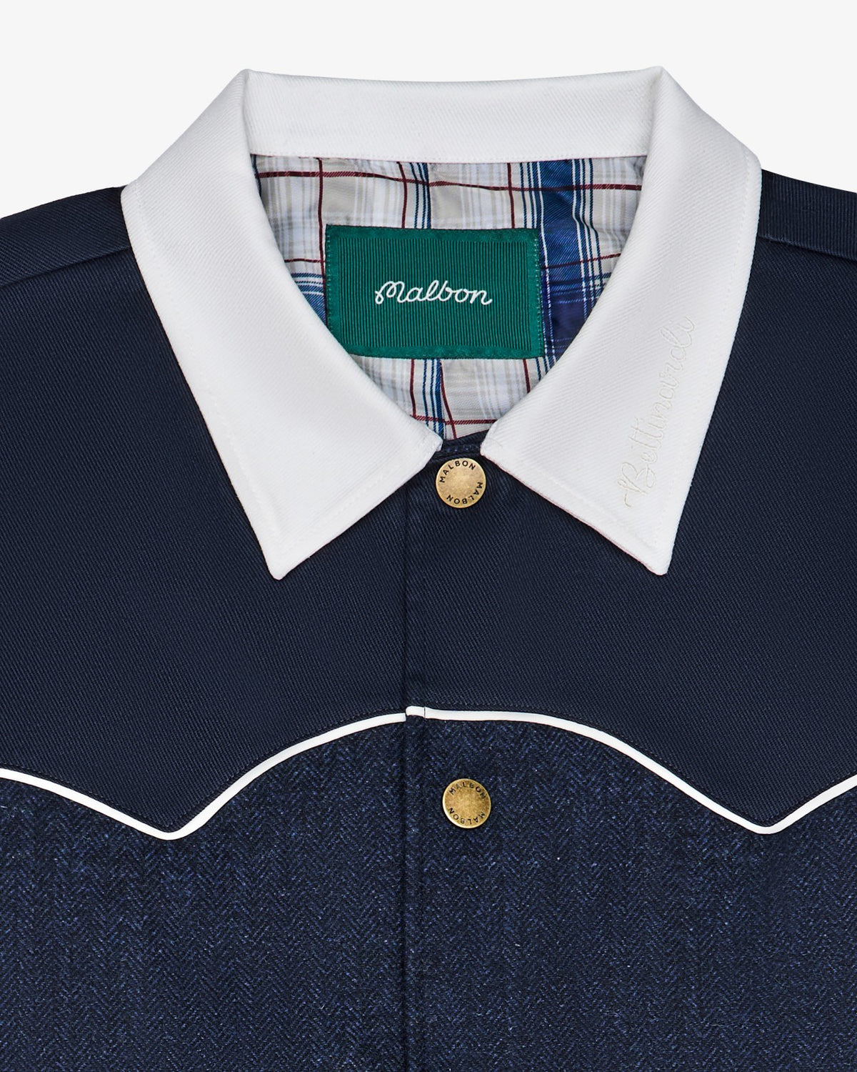 Malbon Bettinardi Western Jacket - Maritime Blue