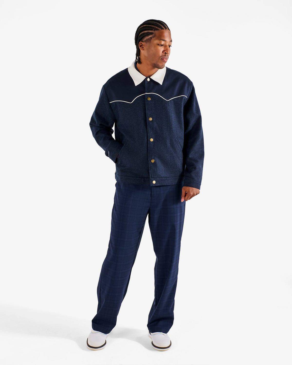 Malbon Bettinardi Western Jacket - Maritime Blue