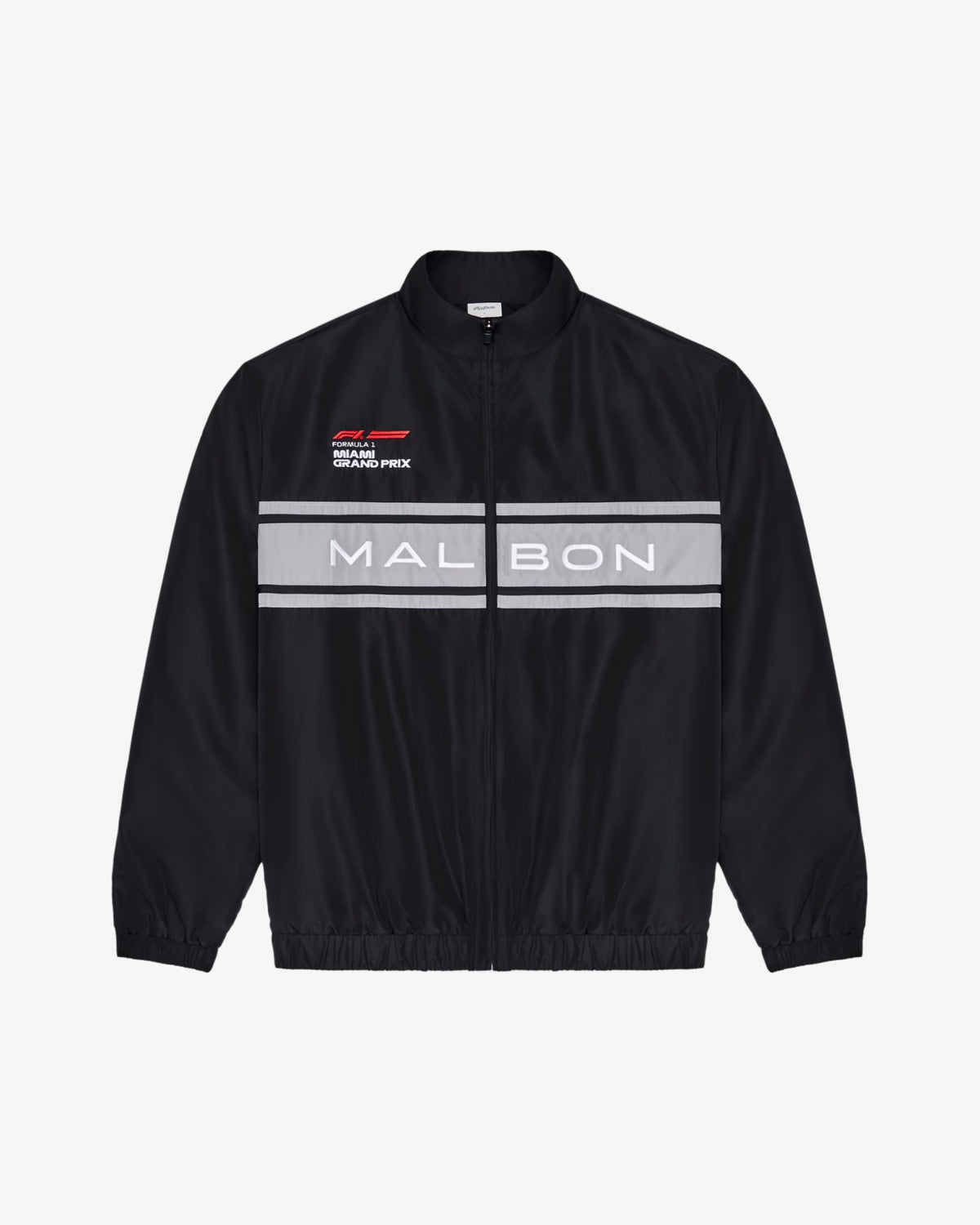 Malbon Trackline Jacket - Black Beauty