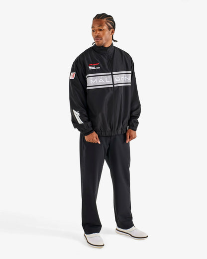 Malbon Trackline Jacket - Black Beauty