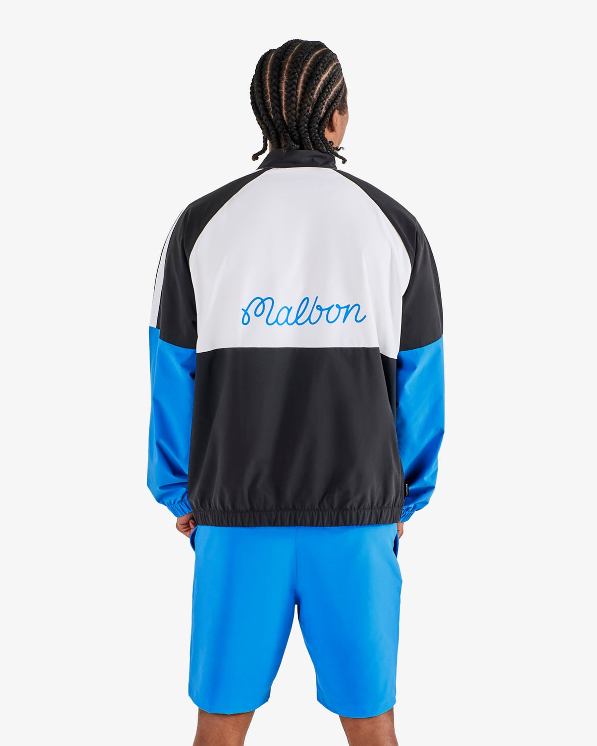 Malbon Adidas Beyond Twistweave Full-Zip Windbreaker - Black