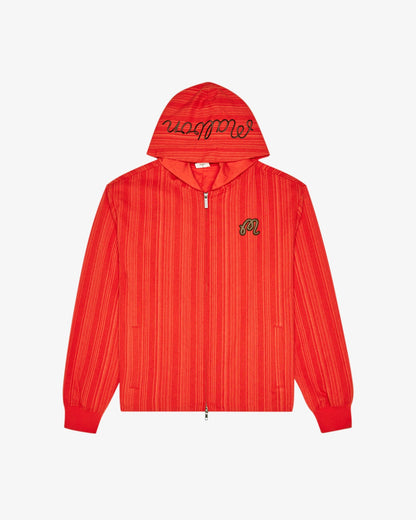 Malbon Arena Jacket - Grenadine Red Stripe