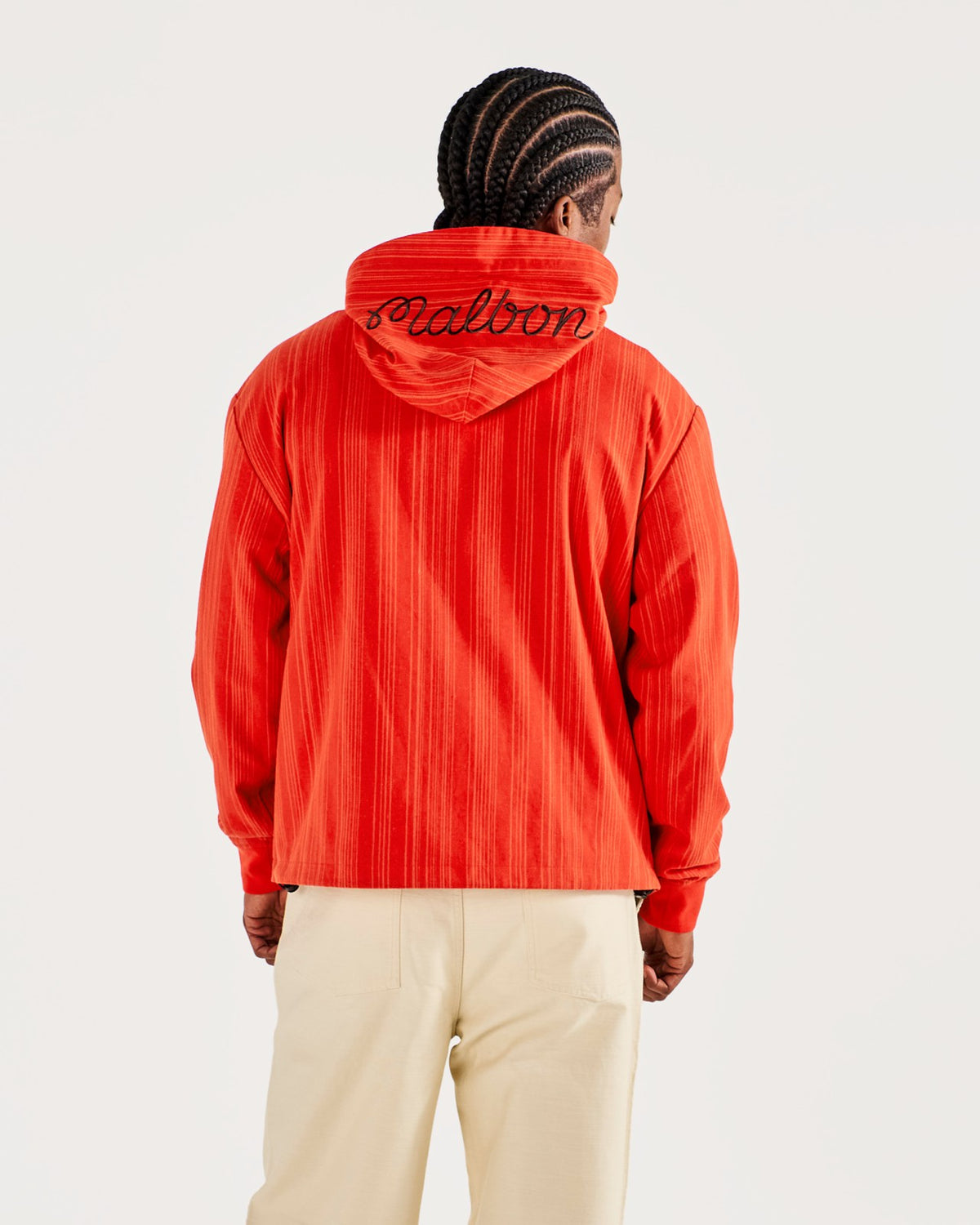 Malbon Arena Jacket - Grenadine Red Stripe