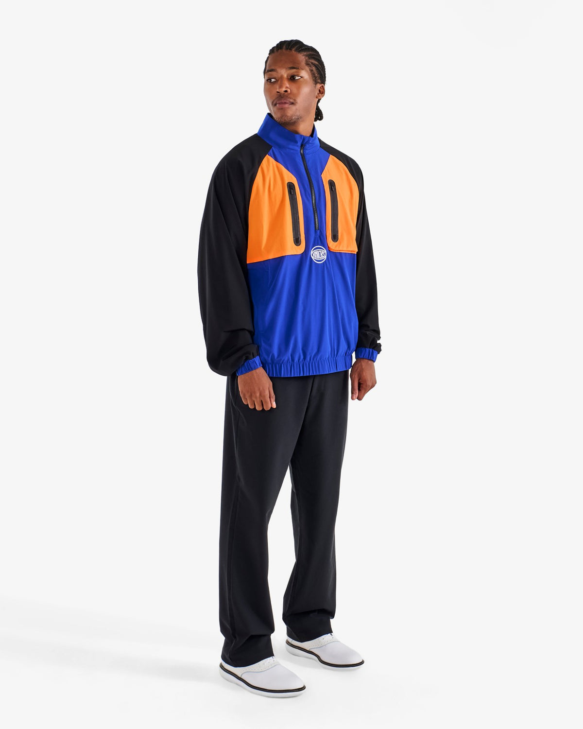 Malbon Knicks Pullover - Dark Blue