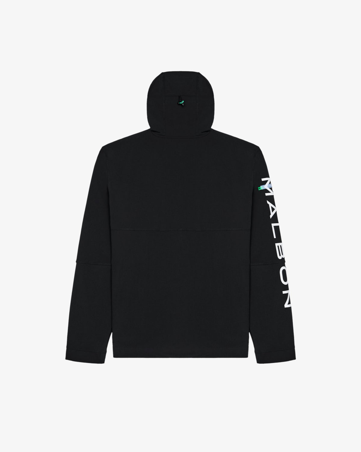 Malbon Performance Full Zip Shell Jacket - Black